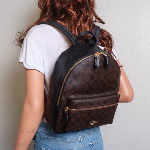 Coach Bags Nwt Coach Medium Charlie Backpack In Signature Poshmark
